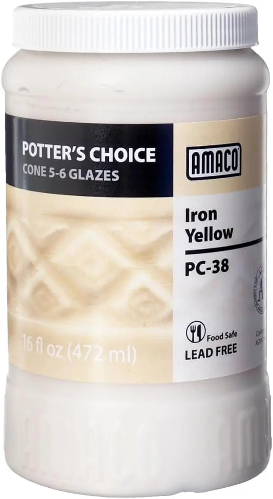 Amaco PC-38 Steinzeugglasur Iron Yellow