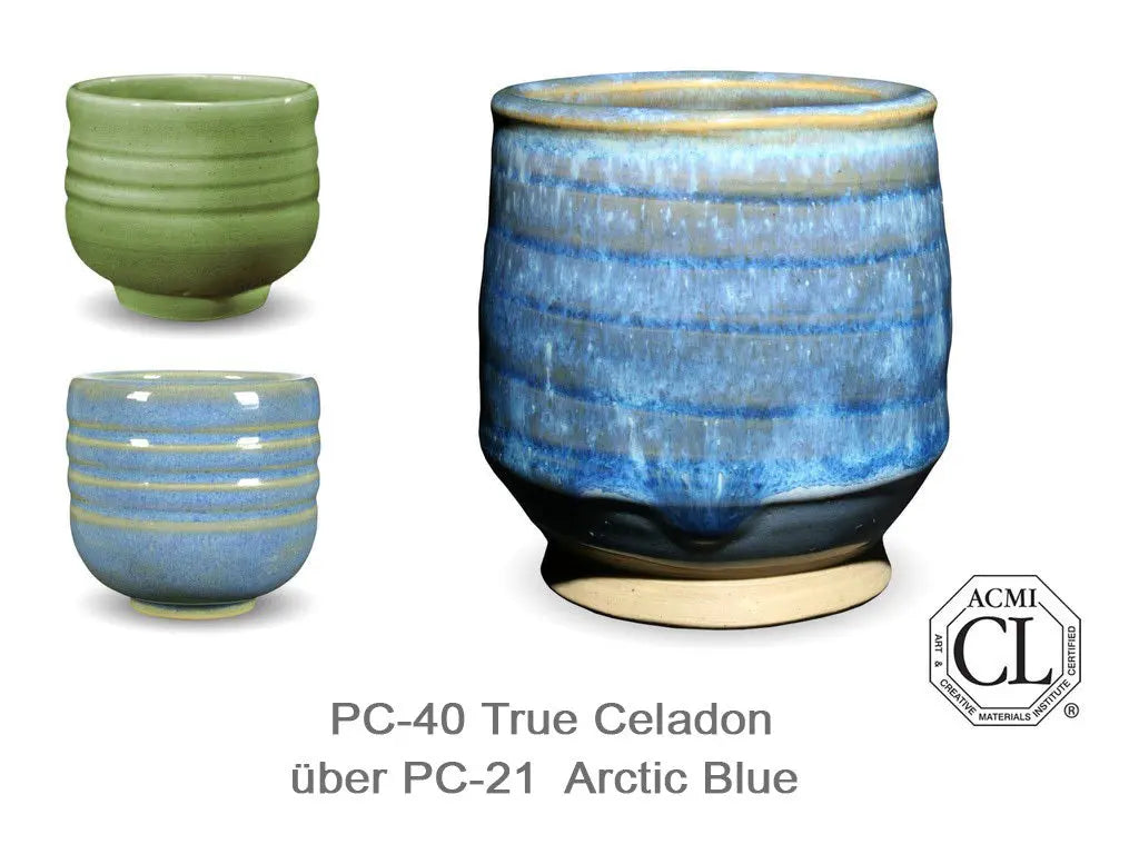 Amaco PC-40 Steinzeugglasur True Celadon