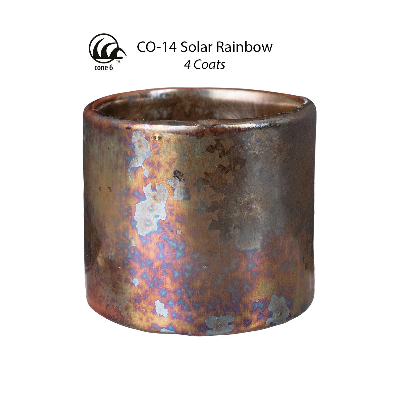 Amaco CO-14 Kristallglasur Solar Rainbow
