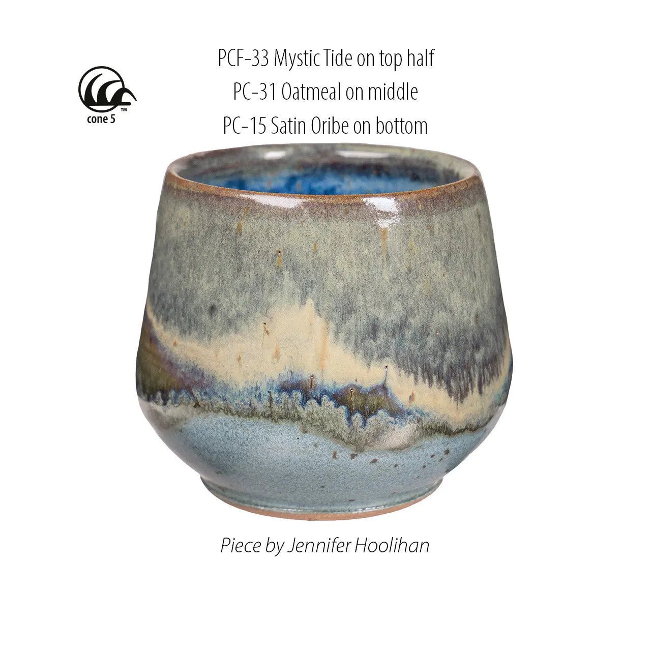 Amaco PCF-33 Steinzeugglasur Mystic Tide