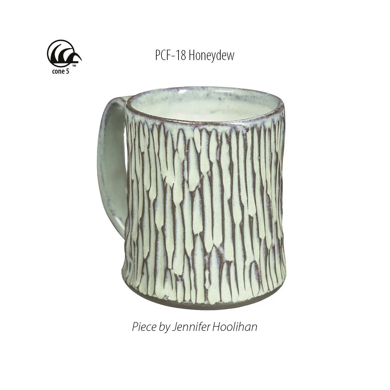 Amaco PCF-18 Steinzeugglasur Honeydew