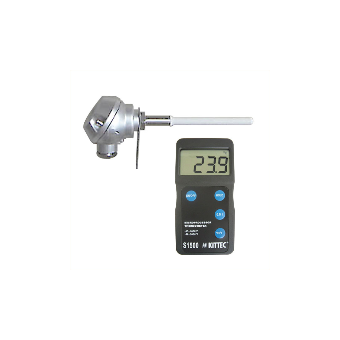 Netzadapter 230 V für Kittec Temperaturanzeige