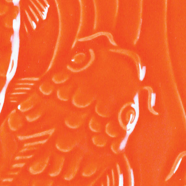 Amaco LG-67 Niedrigbrand-Glasur Fire Orange