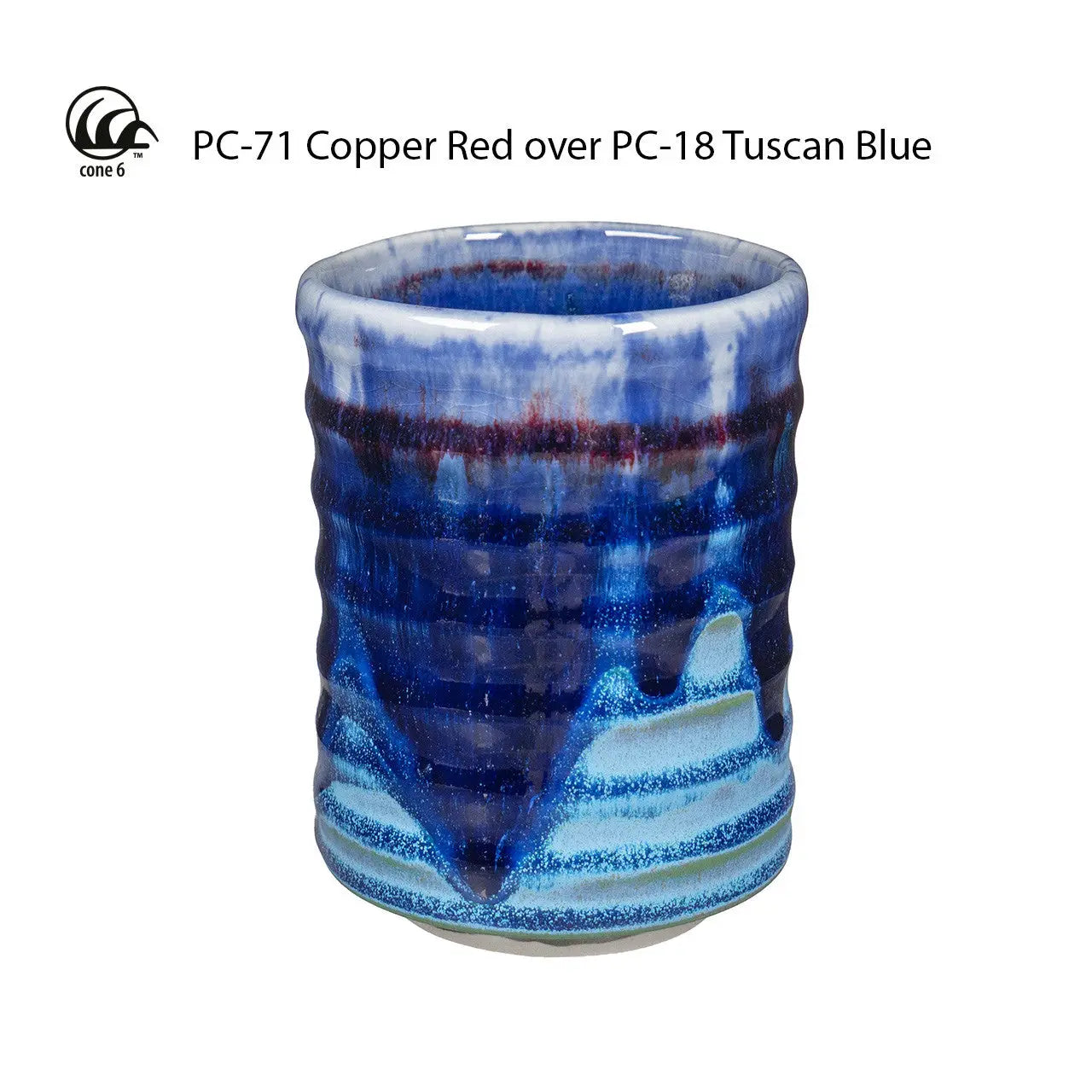 Amaco PC-18 Steinzeugglasur Tuscan Blue