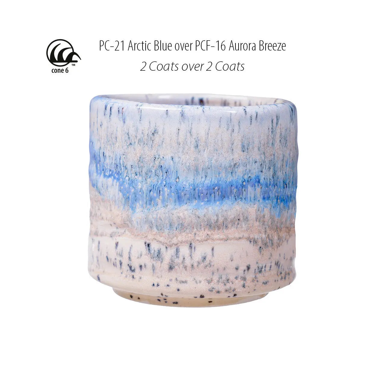 Amaco PCF-16 Steinzeugglasur Aurora Breeze
