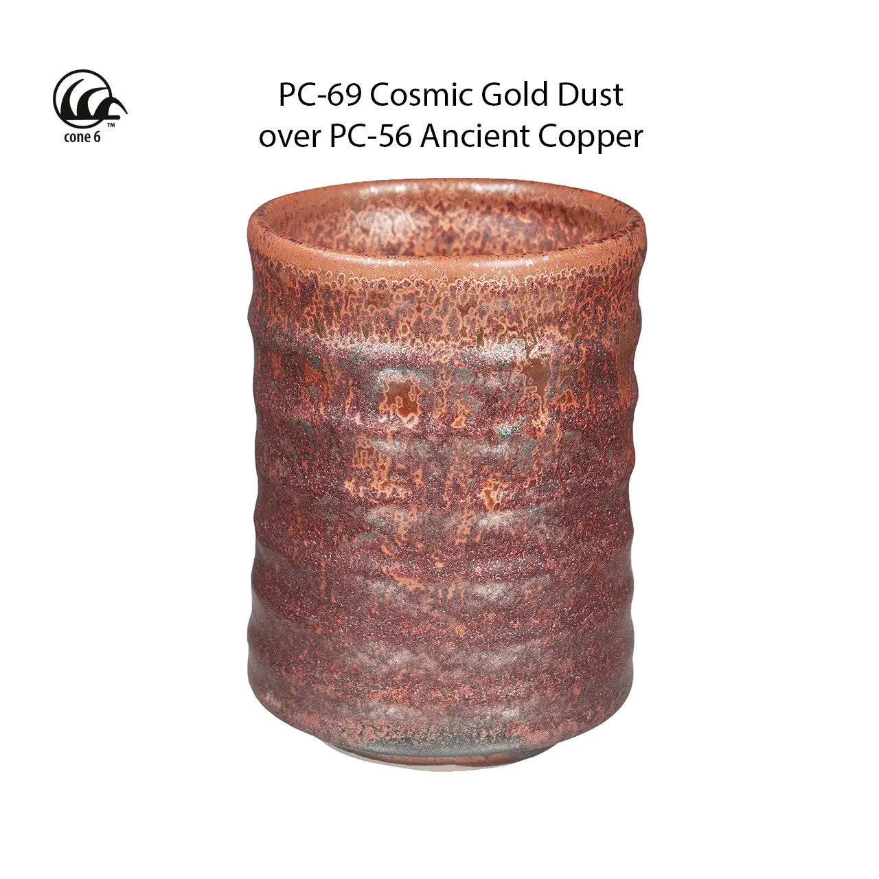 Amaco PC-69 Steinzeugglasur Cosmic Gold Dust