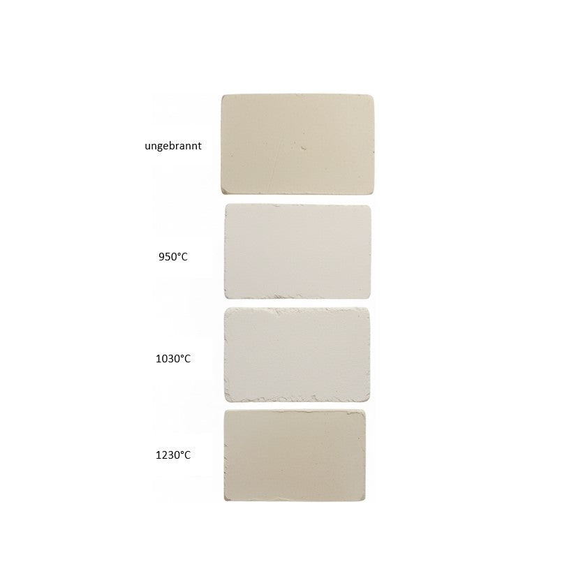 Sibelco Steinzeugton W2502 - extra fein weiß