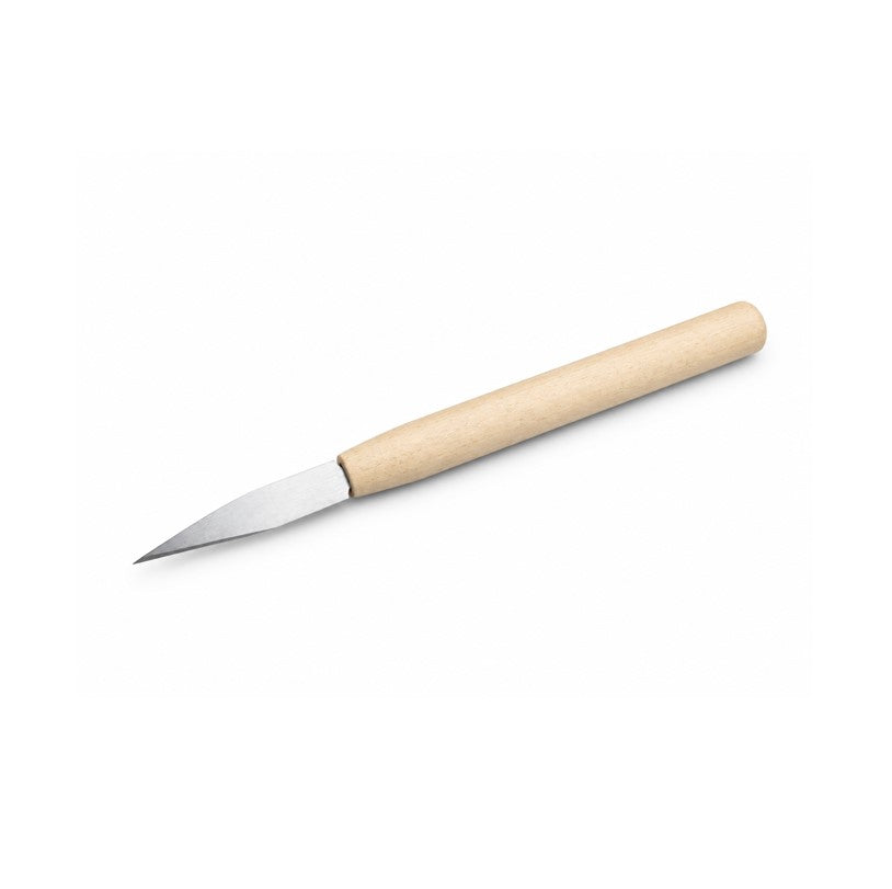 Töpfermesser mit Holzgriff