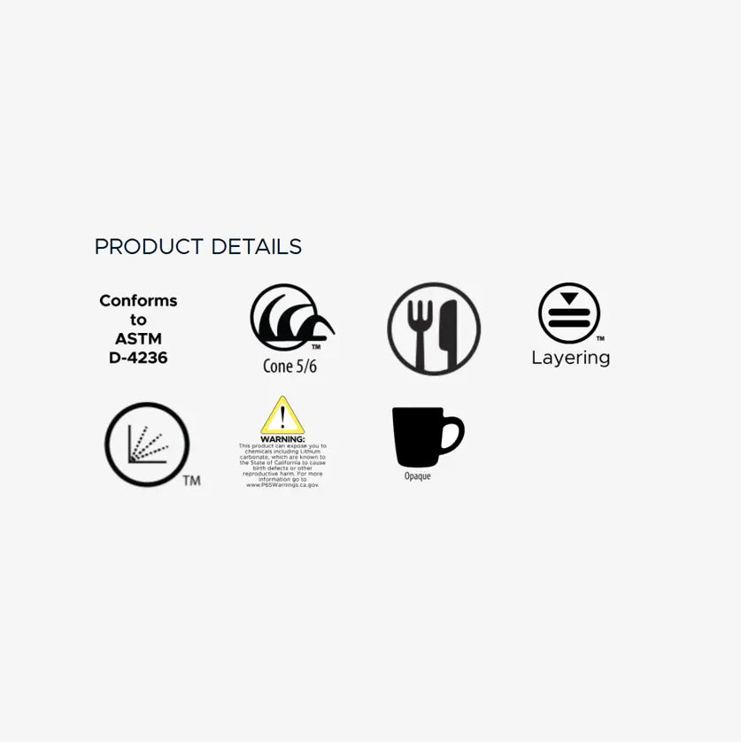 Amaco PC-32 Steinzeugglasur Albany Slip Brown
