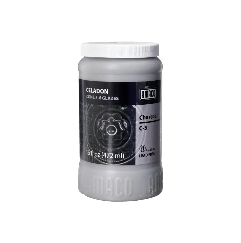 Amaco C-05 Steinzeugglasur Charcoal