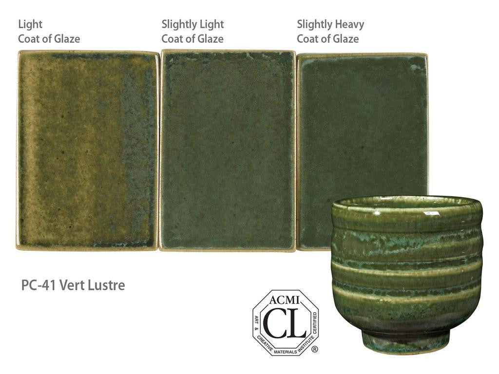 Amaco PC-41 Steinzeugglasur Vert Lustre