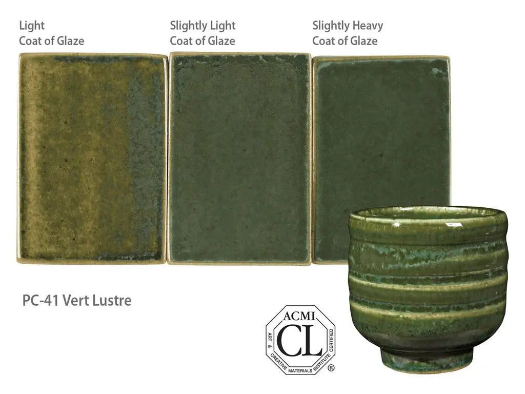 Amaco PC-41 Steinzeugglasur Vert Lustre