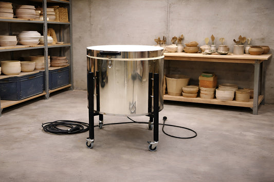 pyrotec brennofen in werkstatt