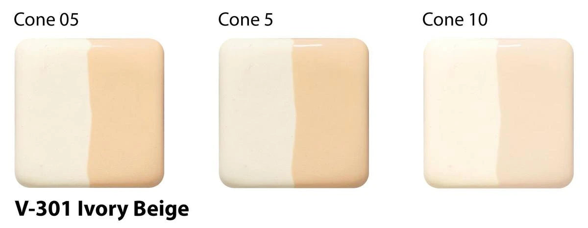 Amaco V-301 Unterglasurfarbe Ivory Beige  