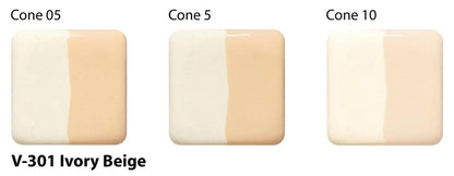 Amaco V-301 Unterglasurfarbe Ivory Beige  