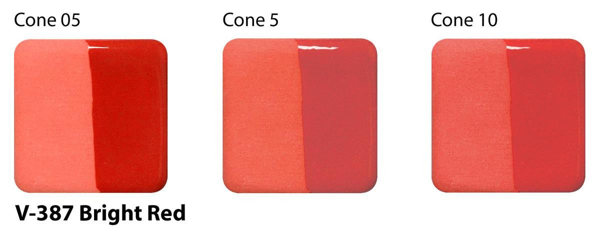 Amaco Unterglasur Velvet Bright Red