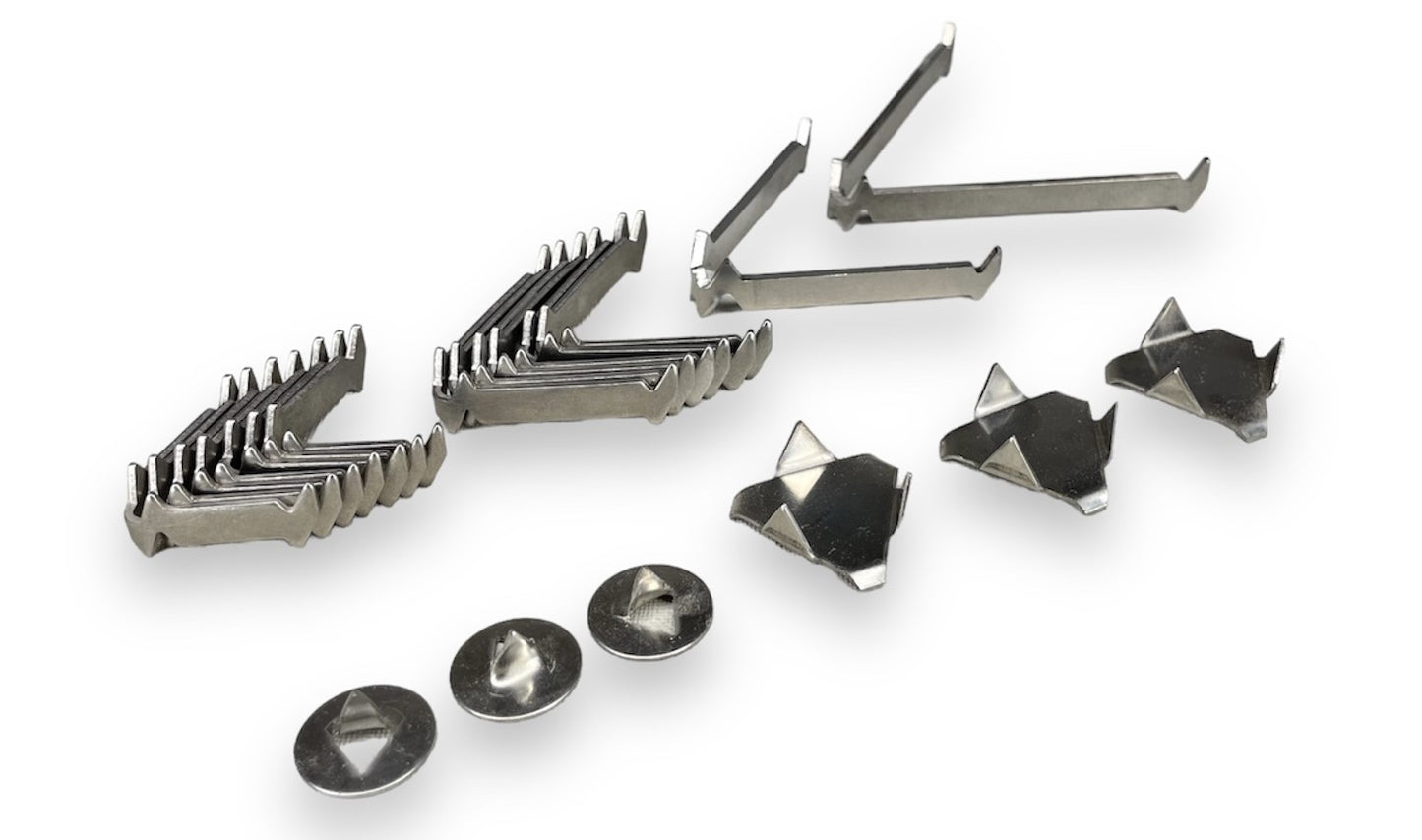 Pyrotec Abstandshalter-Set aus Edelstahl