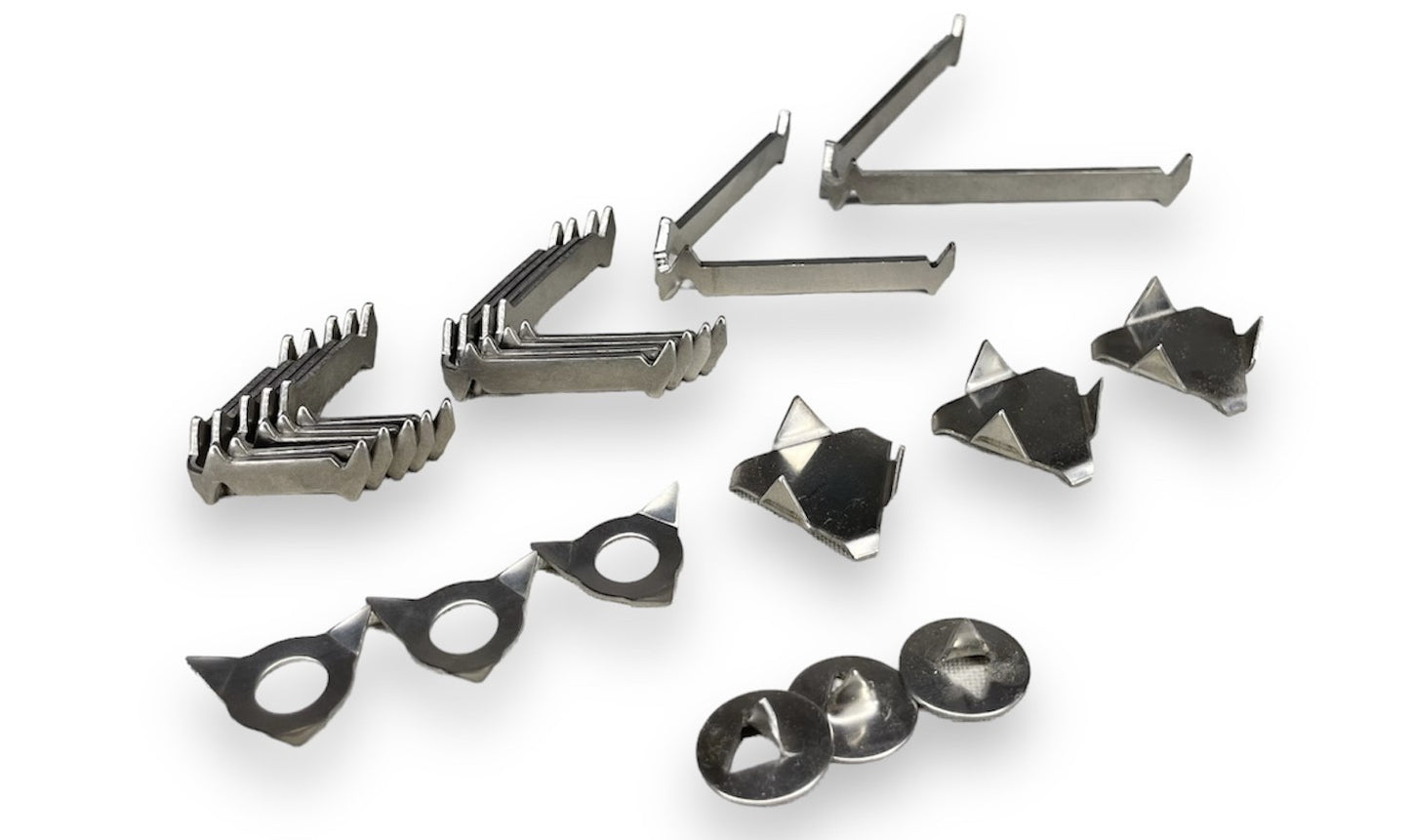 Pyrotec Abstandshalter-Set aus Edelstahl