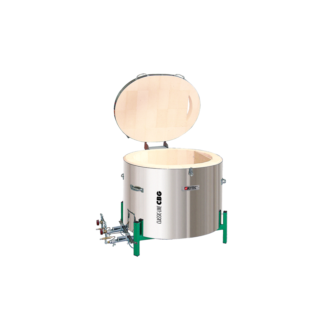 Kittec CBN Classic-Line Gas-Toplader  – 90 bis 280 Liter, 1320 °C