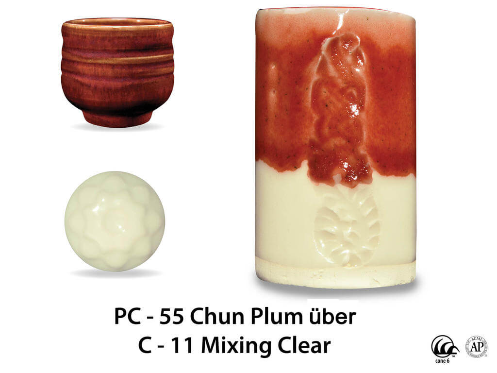 Amaco C-11 Steinzeugglasur Mixing Clear