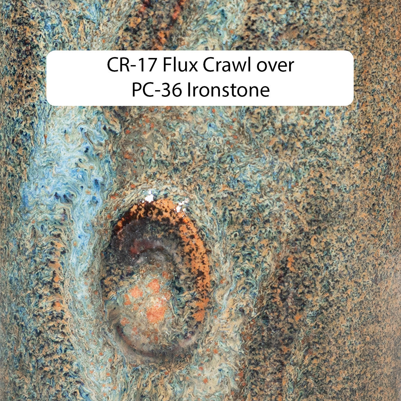 Amaco CR-17 Steinzeugglasur Flux Crawl