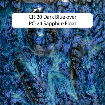 Amaco CR-20 Steinzeugglasur Dark Blue