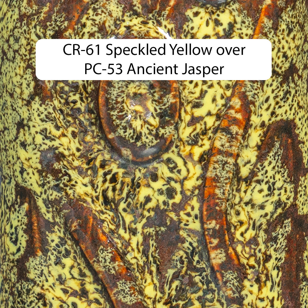 Amaco CR-61 Steinzeugglasur Speckled Yellow