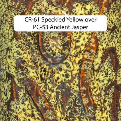 Amaco CR-61 Steinzeugglasur Speckled Yellow