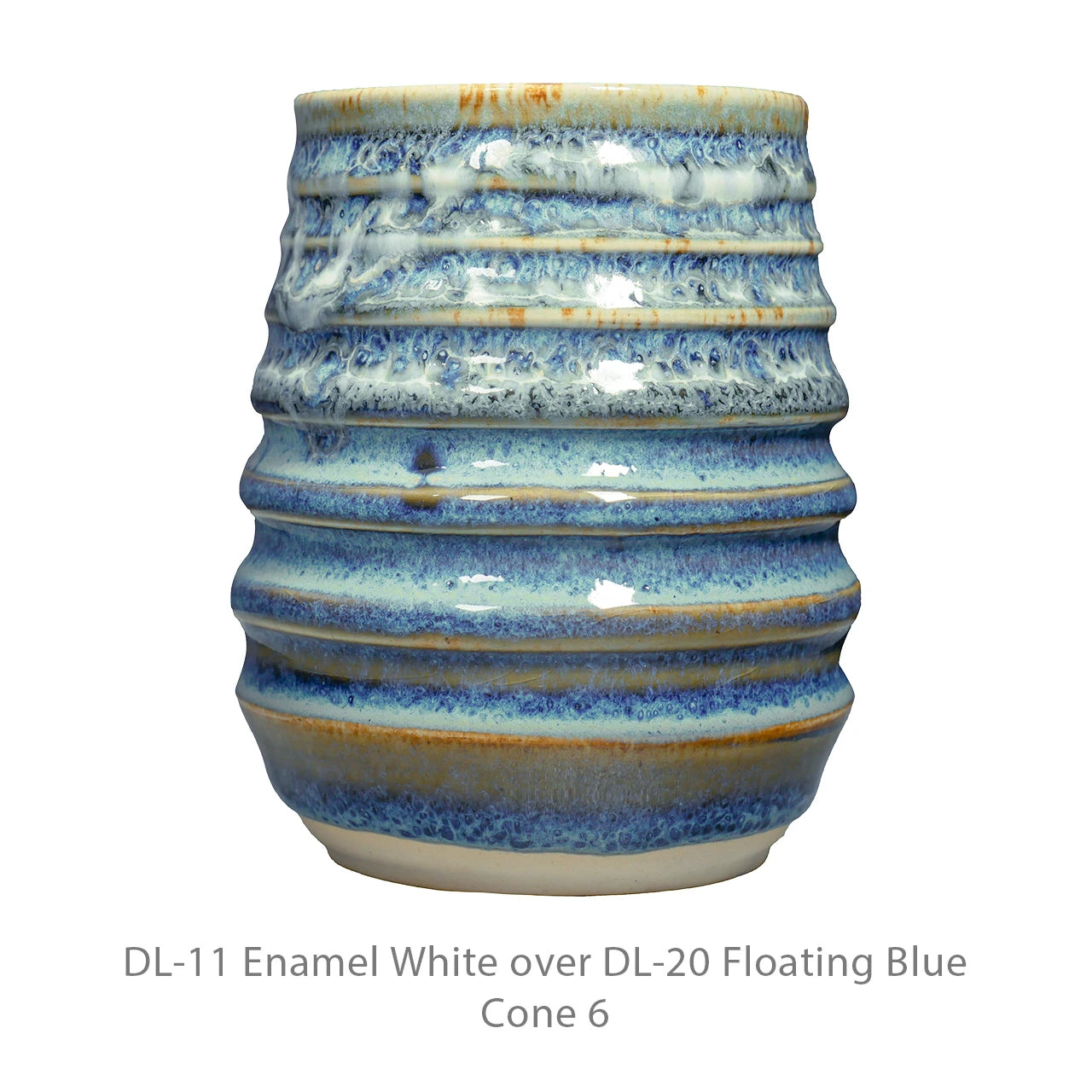 Amaco DL-20 Steinzeugglasur Floating Blue  