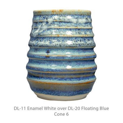 Amaco DL-20 Steinzeugglasur Floating Blue  