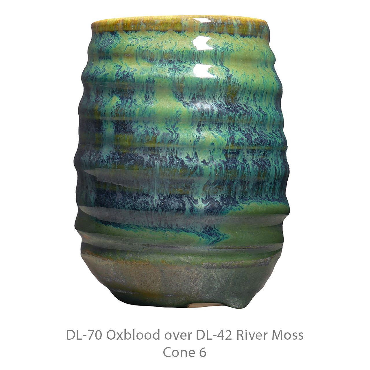 Amaco DL-42 Steinzeugglasur River Moss