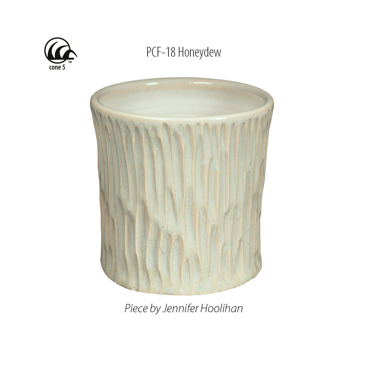 Amaco PCF-18 Steinzeugglasur Honeydew