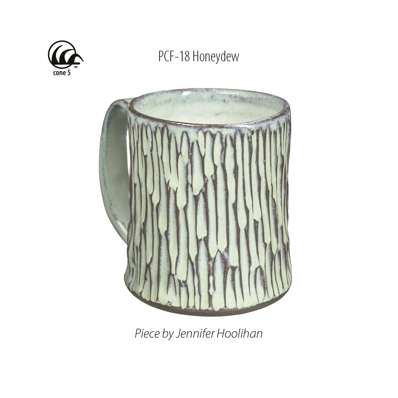 Amaco PCF-18 Steinzeugglasur Honeydew
