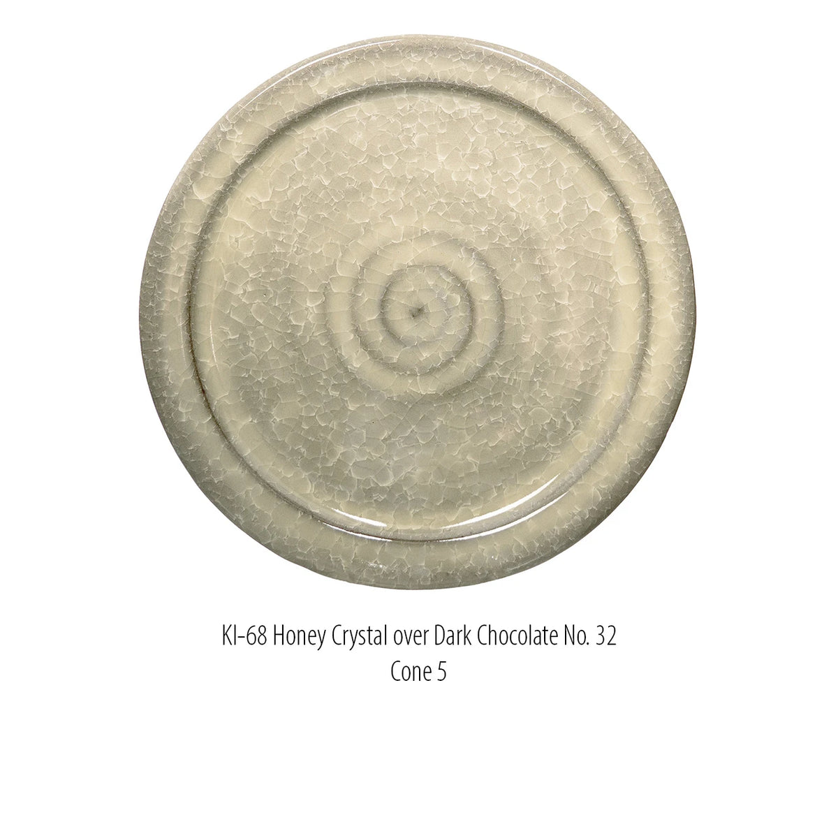 Amaco KI-68 Steinzeugglasur Honey Crystal  