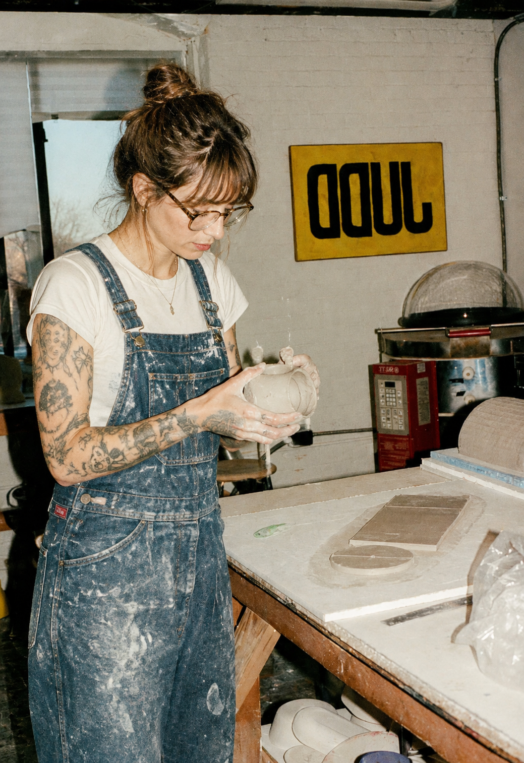 töpferstudio frau