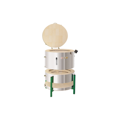 Kittec CB Classic-Line Toplader Brennöfen: Rund, 20–95 L, 1320 °C, 230 V
