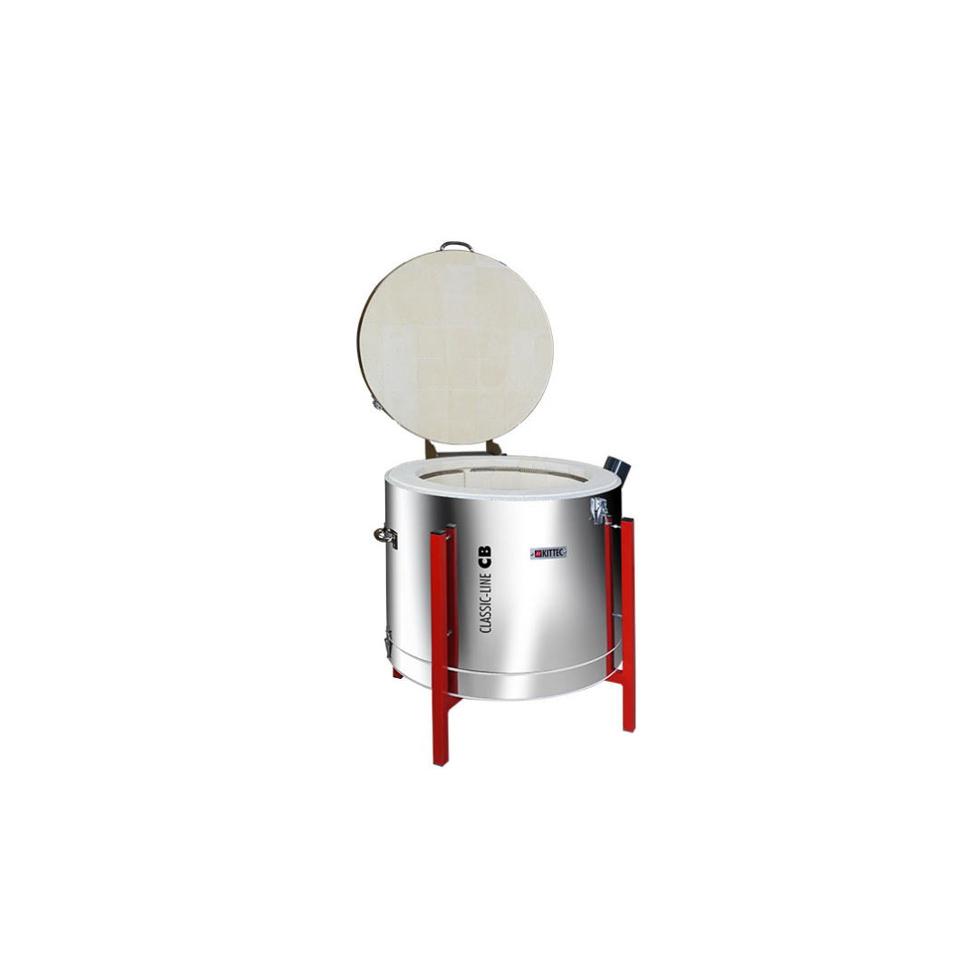 Kittec CB Classic-Line Toplader Brennöfen: Rund, 20–95 L, 1320 °C, 230 V