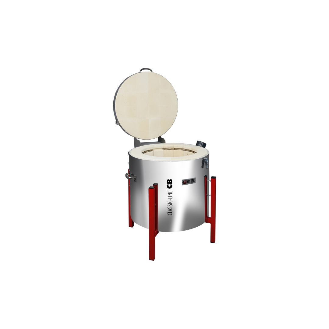 Kittec CB Classic-Line Toplader Brennöfen: Rund, 20–95 L, 1320 °C, 230 V