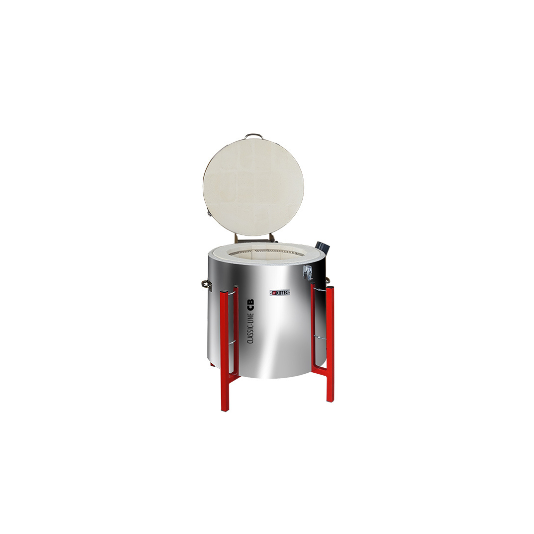 Kittec CB Classic-Line Toplader Brennöfen: Rund, 20–95 L, 1320 °C, 230 V