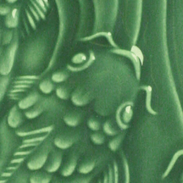 Amaco LG-40 Niedrigbrand-Glasur Dark Green