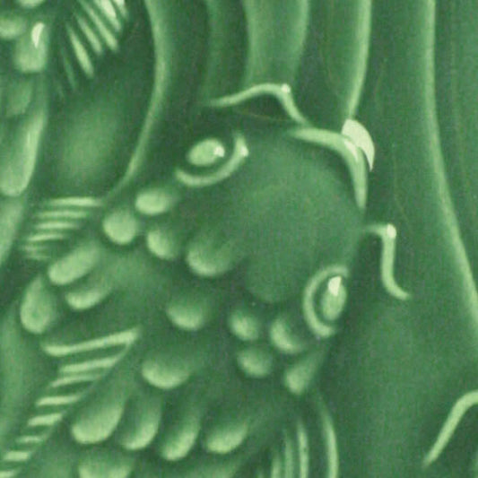 Amaco LG-40 Niedrigbrand-Glasur Dark Green