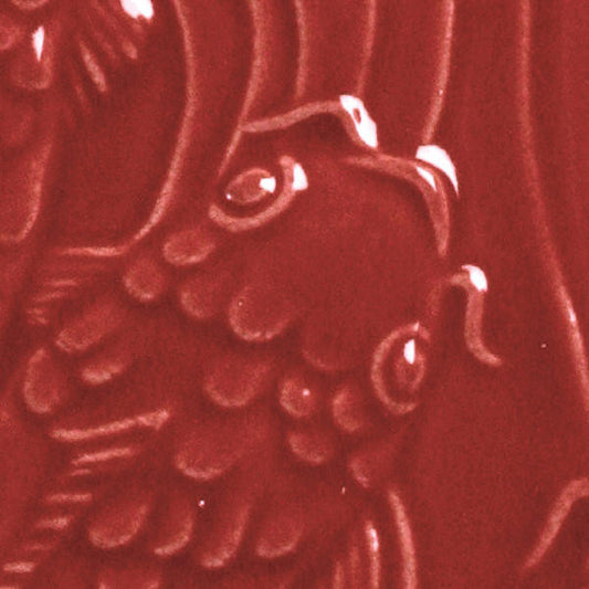 Amaco LG-57 Niedrigbrand-Glasur Intense Red