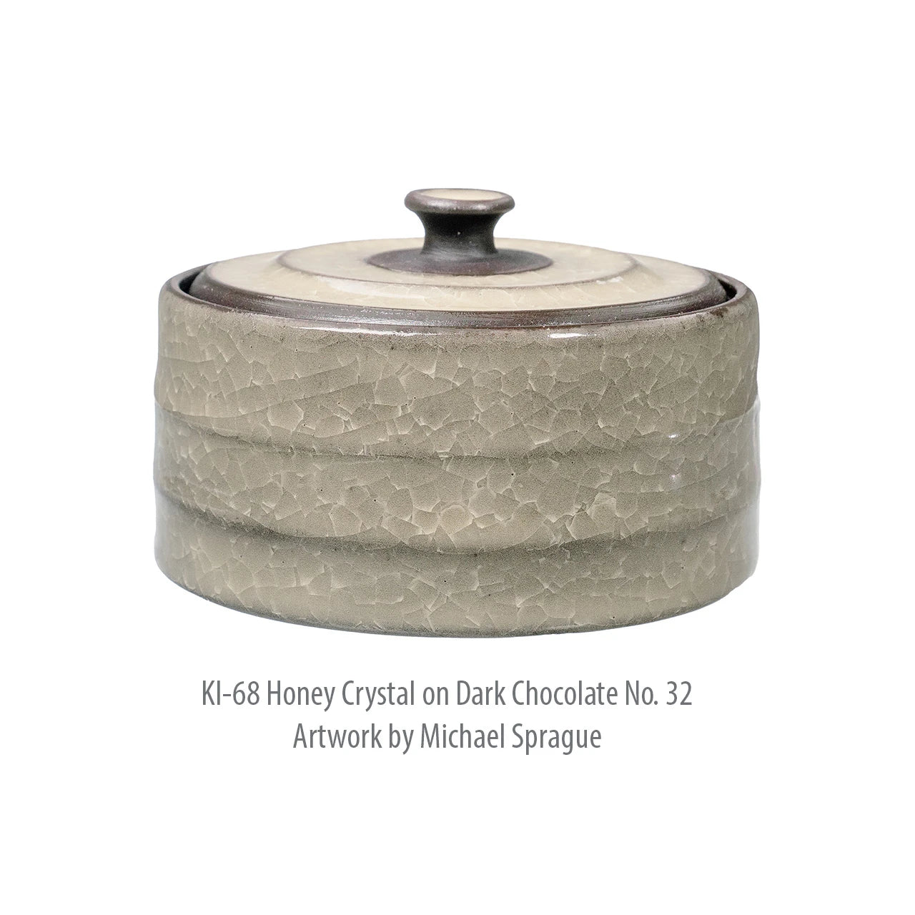 Amaco KI-68 Steinzeugglasur Honey Crystal  