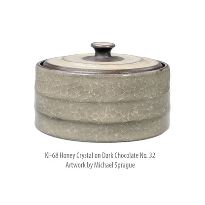 Amaco KI-68 Steinzeugglasur Honey Crystal  