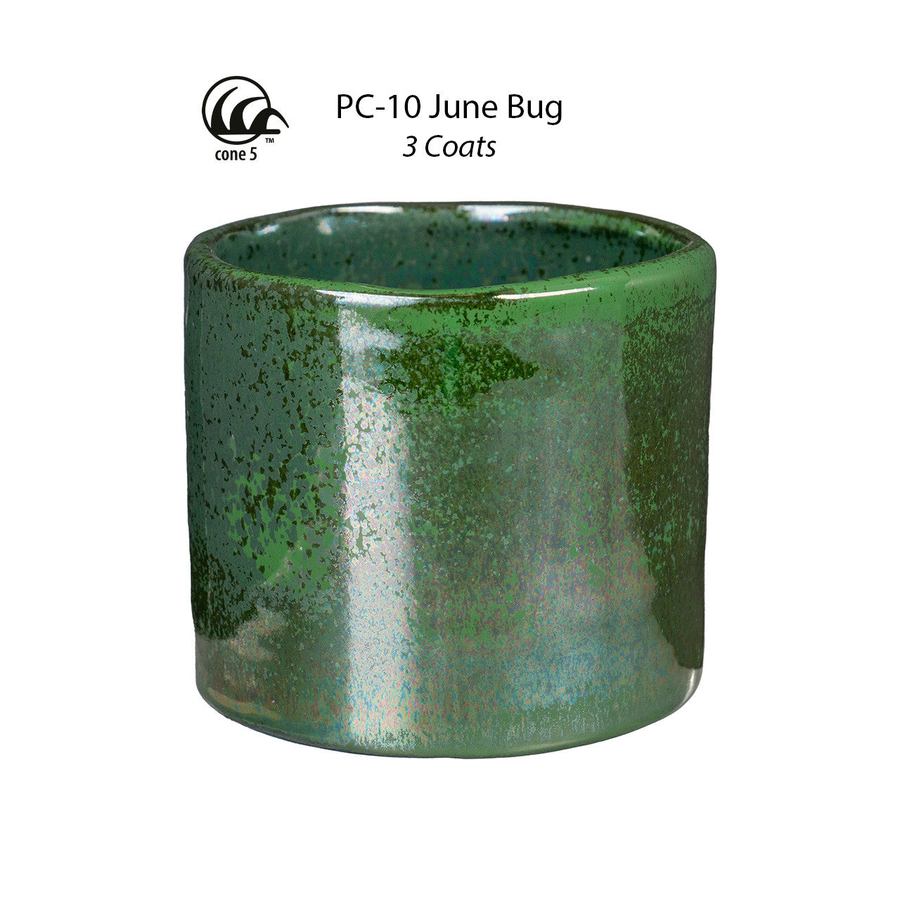 Amaco PC-10 Steinzeugglasur June Bug