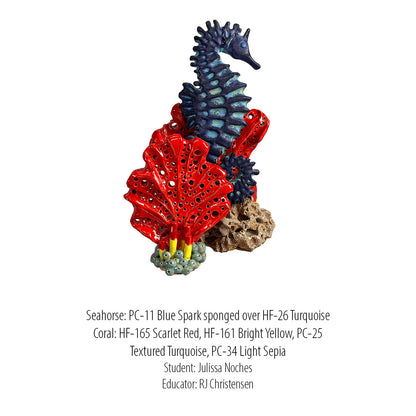 Amaco Stoneware Glaze Textured Turquoise