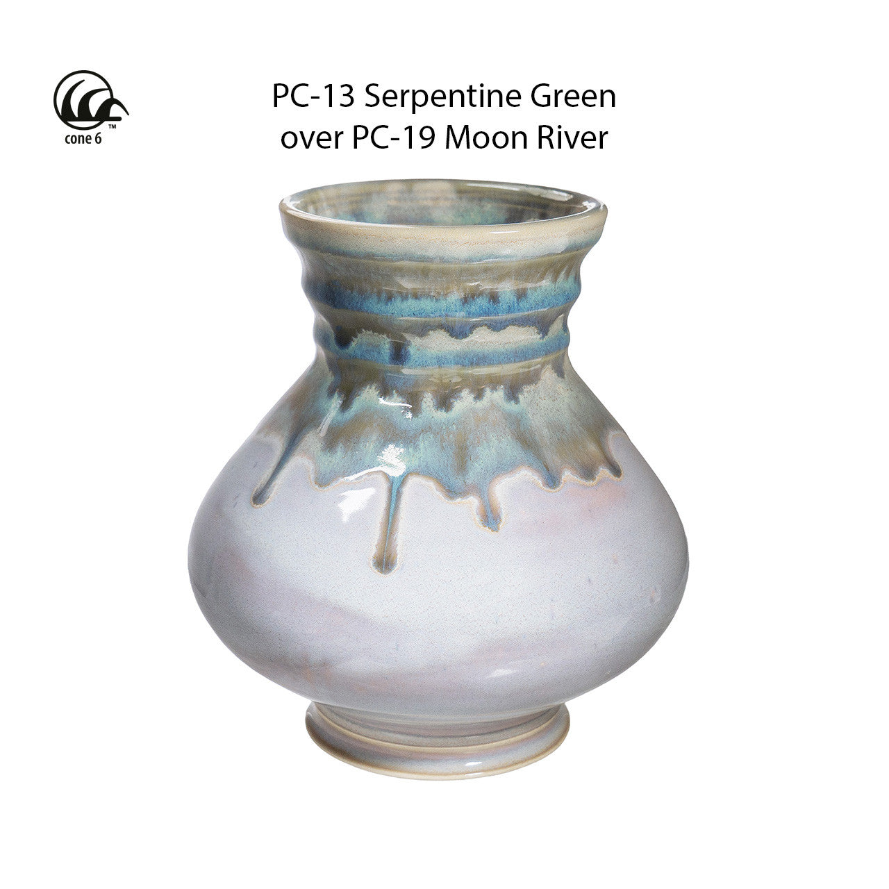Amaco PC-13 Steinzeugglasur Serpentine Green