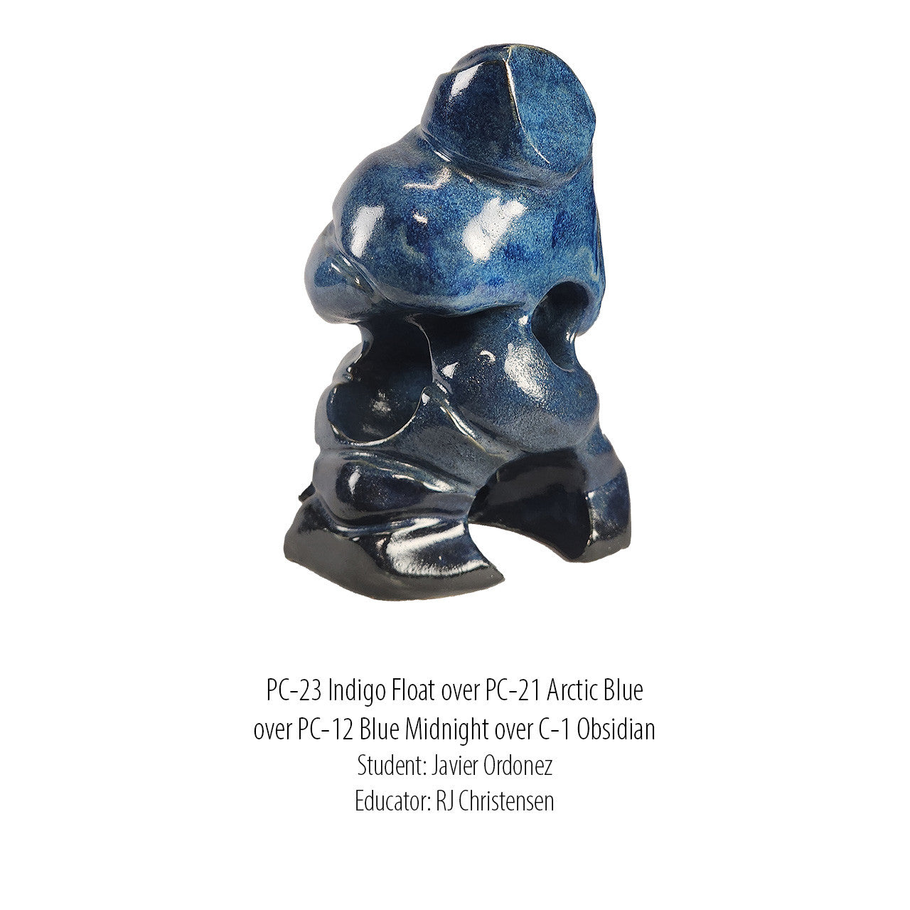 Amaco Stoneware Glaze Indigo Float