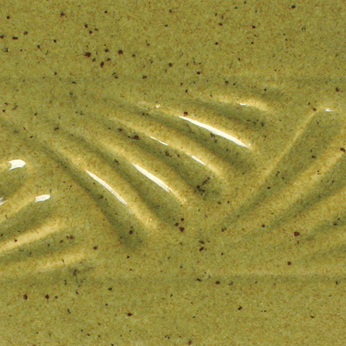 Amaco PC-29 Steinzeugglasur Deep Olive Speckle