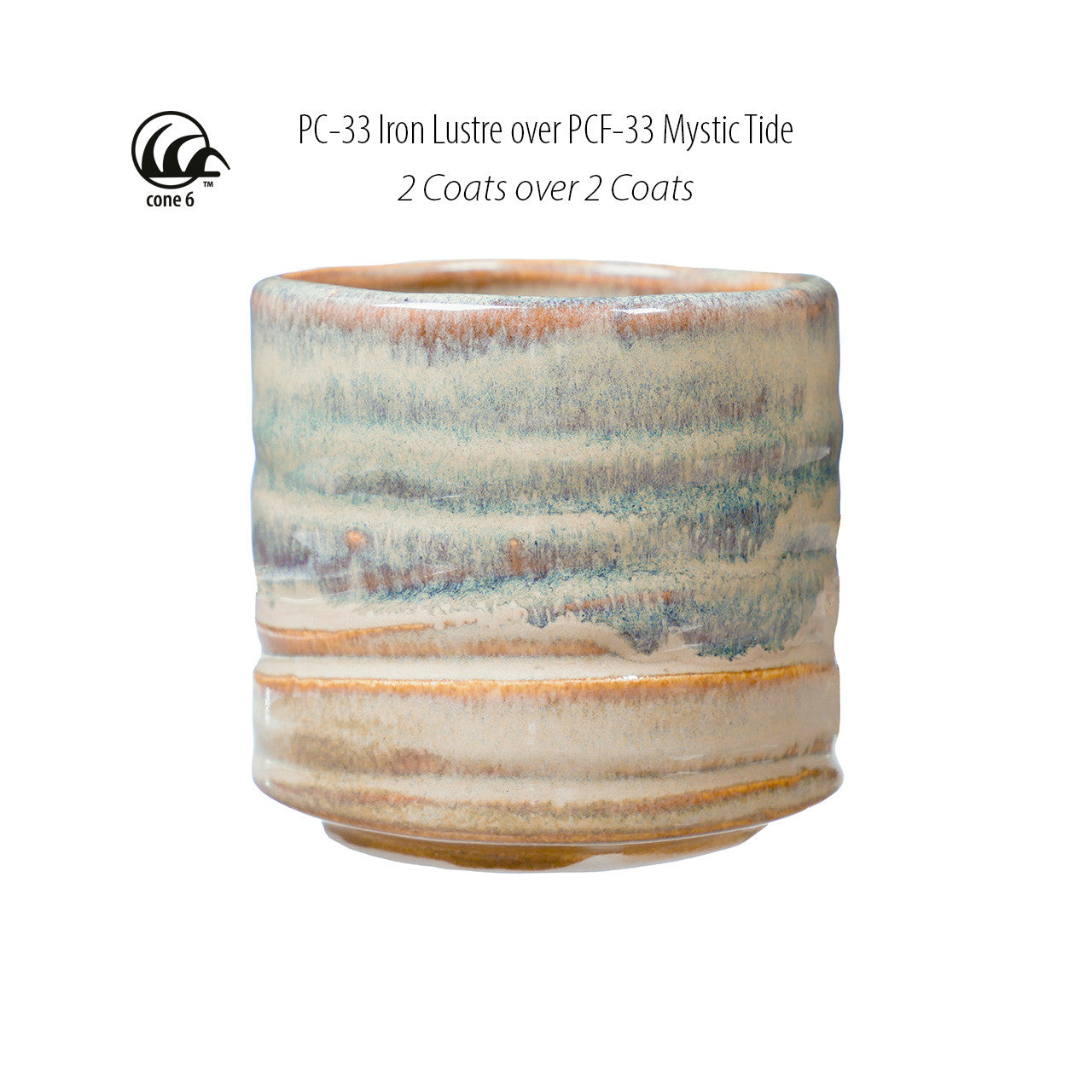 Amaco PCF-33 Steinzeugglasur Mystic Tide
